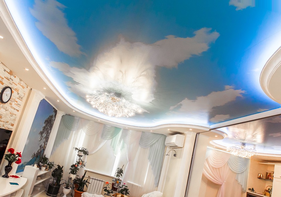 Заказать потолок с фотопечатью в г. Бавлы