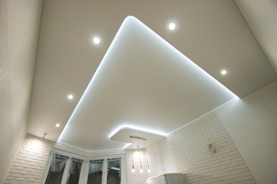 Заказать парящие натяжные потолки в г. Бавлы